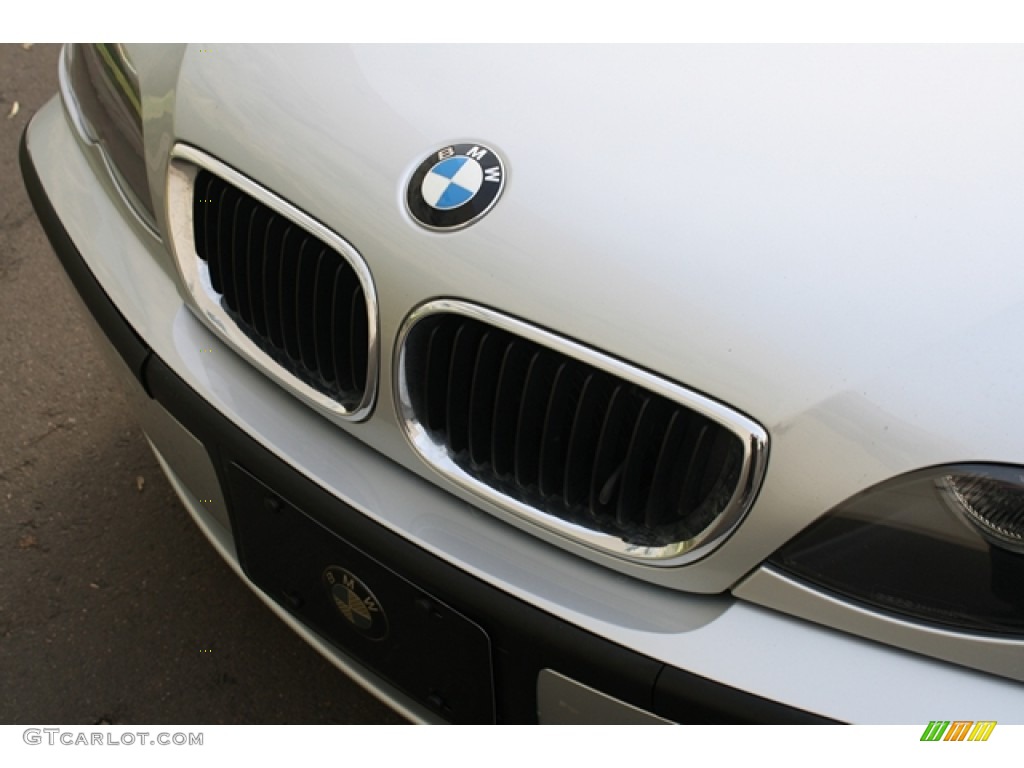 2003 3 Series 325xi Sedan - Titanium Silver Metallic / Black photo #24