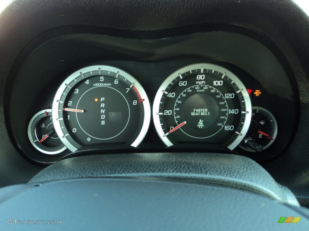 2012 TSX Technology Sedan - Graphite Luster Metallic / Ebony photo #9