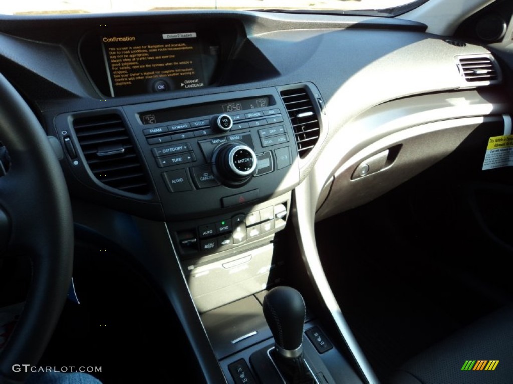 2012 TSX Technology Sedan - Graphite Luster Metallic / Ebony photo #11