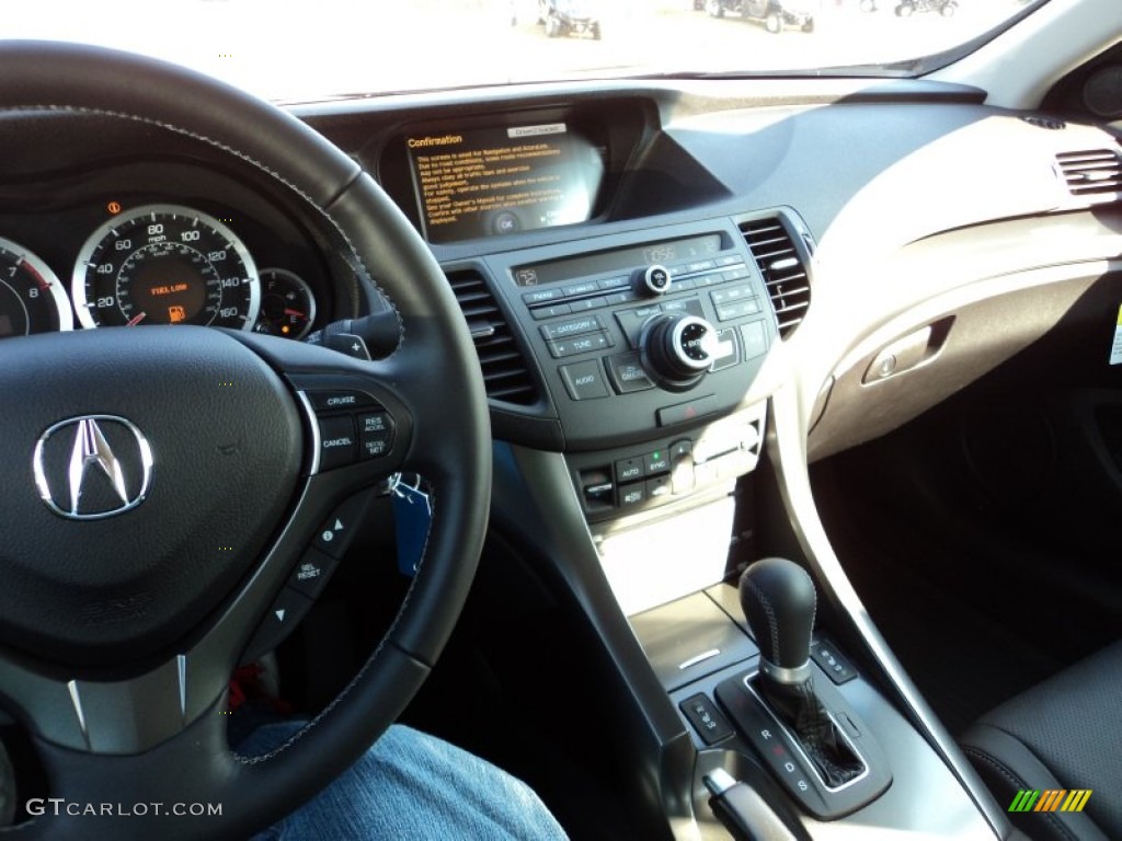 2012 TSX Technology Sedan - Graphite Luster Metallic / Ebony photo #13