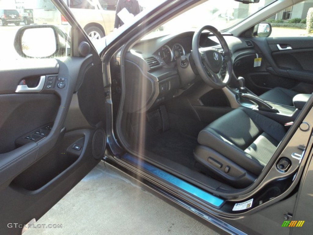 2012 TSX Technology Sedan - Graphite Luster Metallic / Ebony photo #17