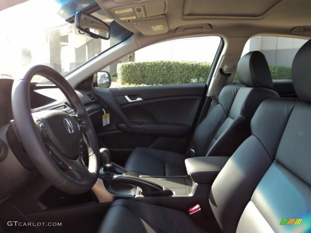 2012 TSX Technology Sedan - Graphite Luster Metallic / Ebony photo #18