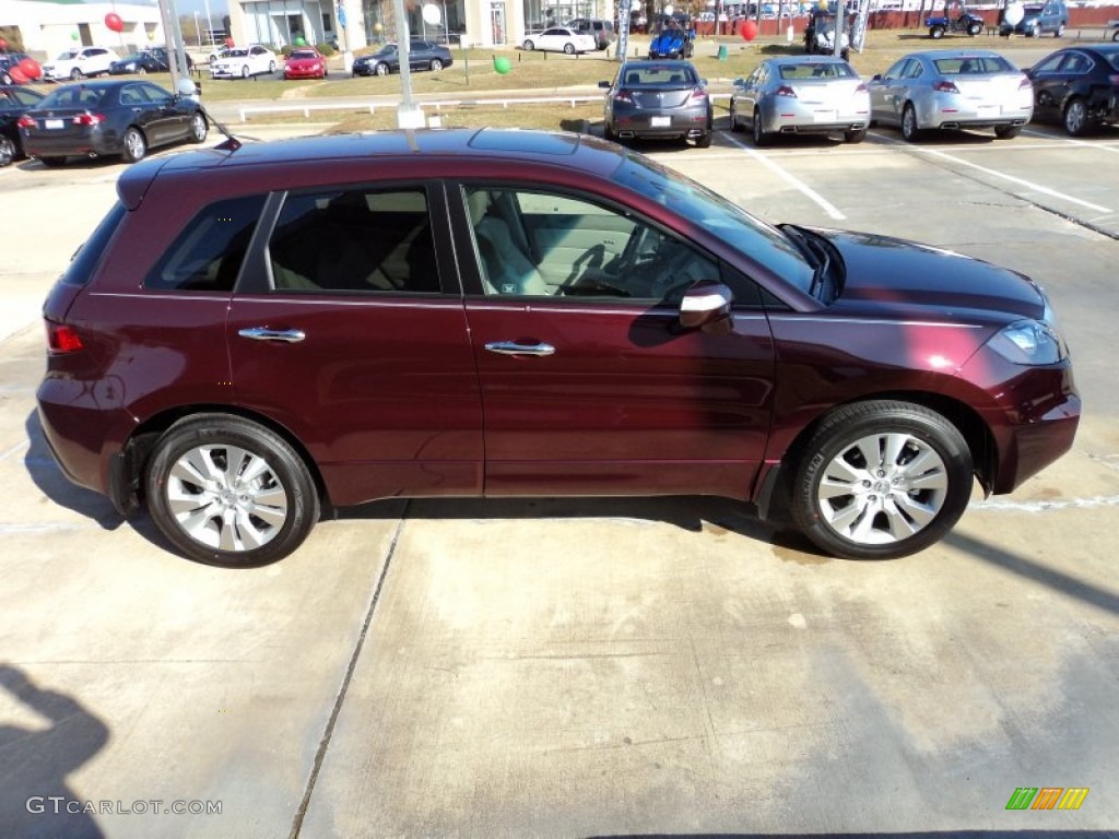 Basque Red Pearl II 2012 Acura RDX Standard RDX Model Exterior Photo #57861914