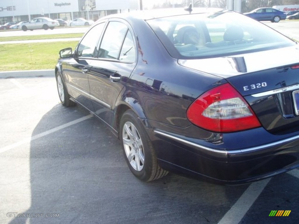 2008 E 320 BlueTEC Sedan - Capri Blue Metallic / Ash photo #4