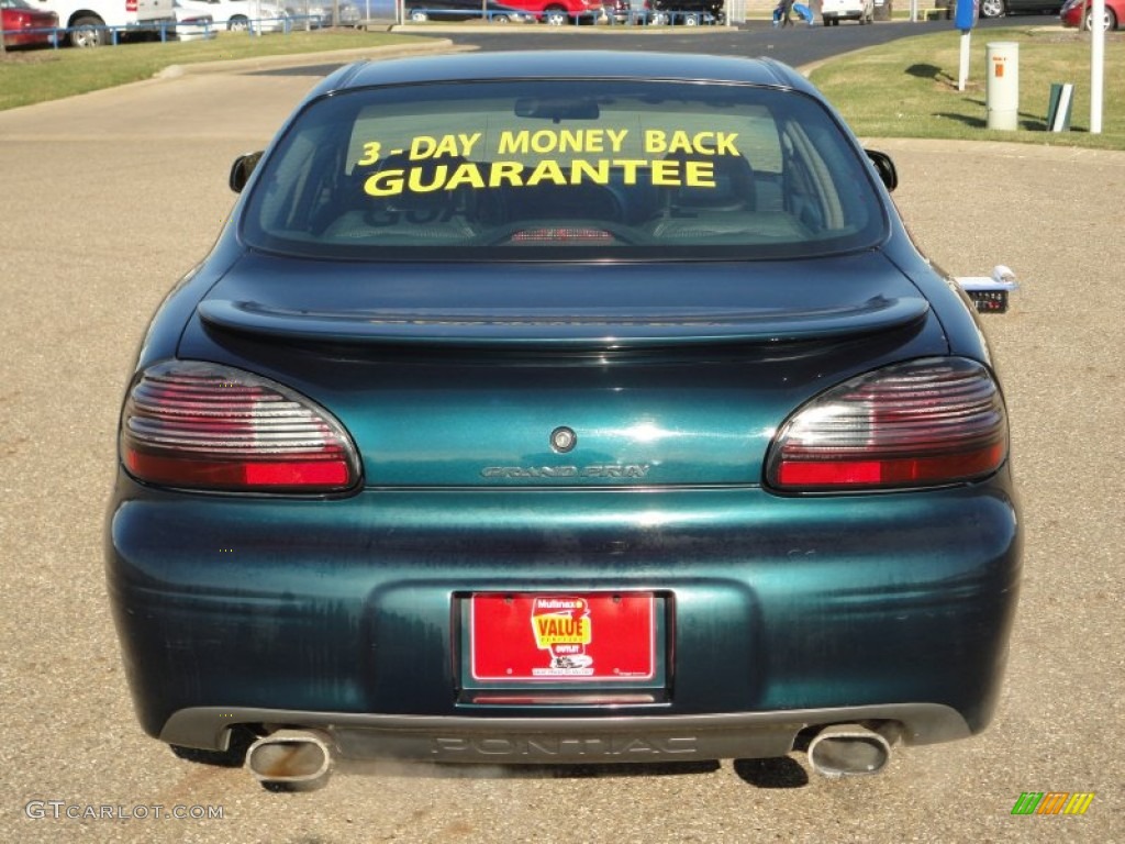 1997 Grand Prix GT Sedan - Dark Teal Metallic / Dark Pewter photo #2