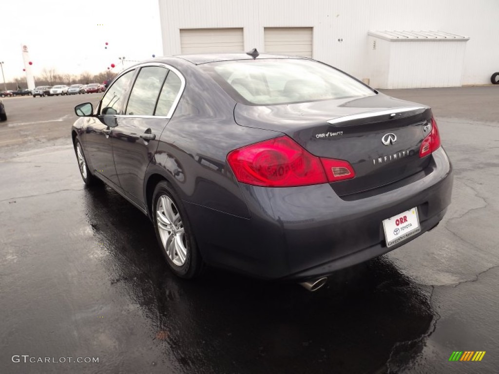 2011 G 37 Journey Sedan - Blue Slate / Stone photo #5