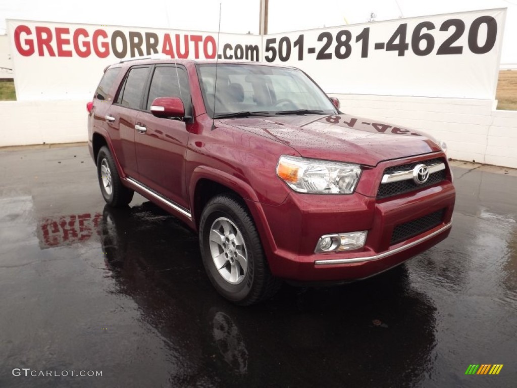 2011 4Runner SR5 - Salsa Red Pearl / Graphite photo #1