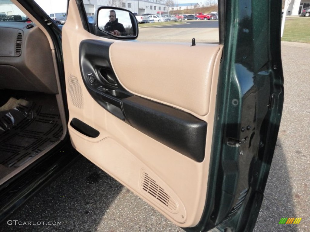 2002 Ranger XLT SuperCab 4x4 - Dark Highland Green Metallic / Medium Prairie Tan photo #21