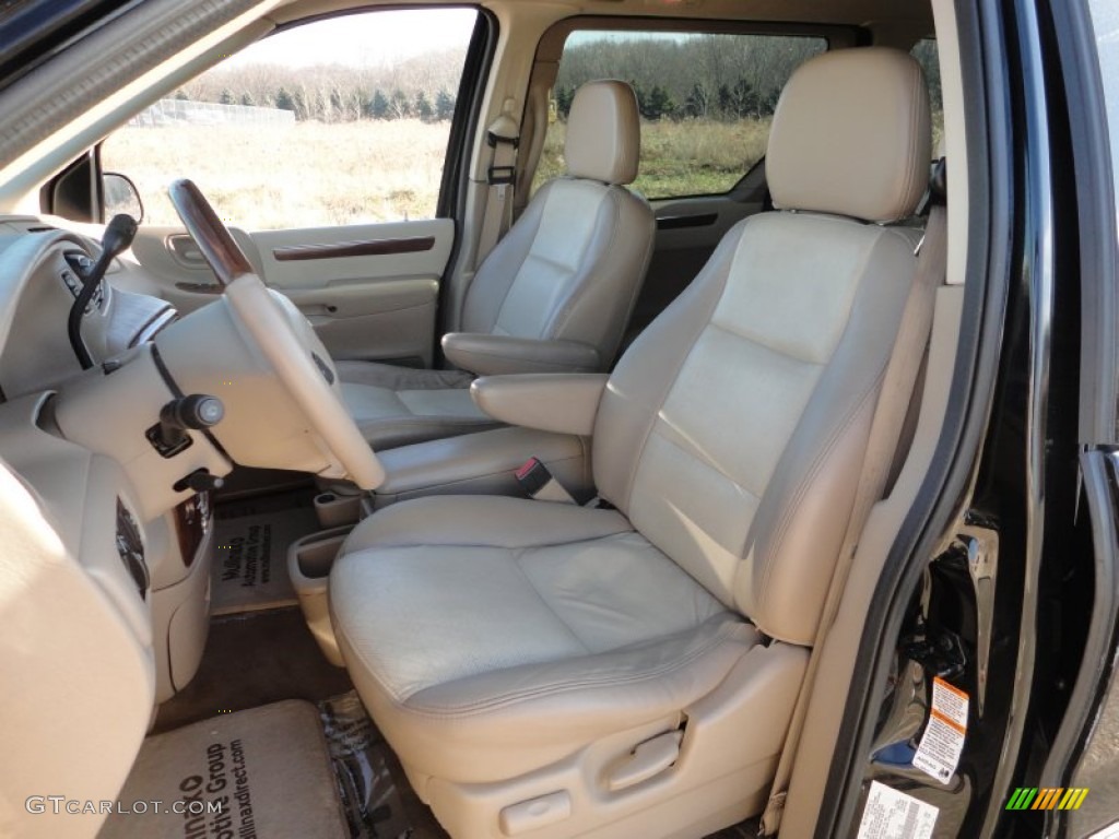 2002 Windstar Limited - Black / Medium Parchment Beige photo #6