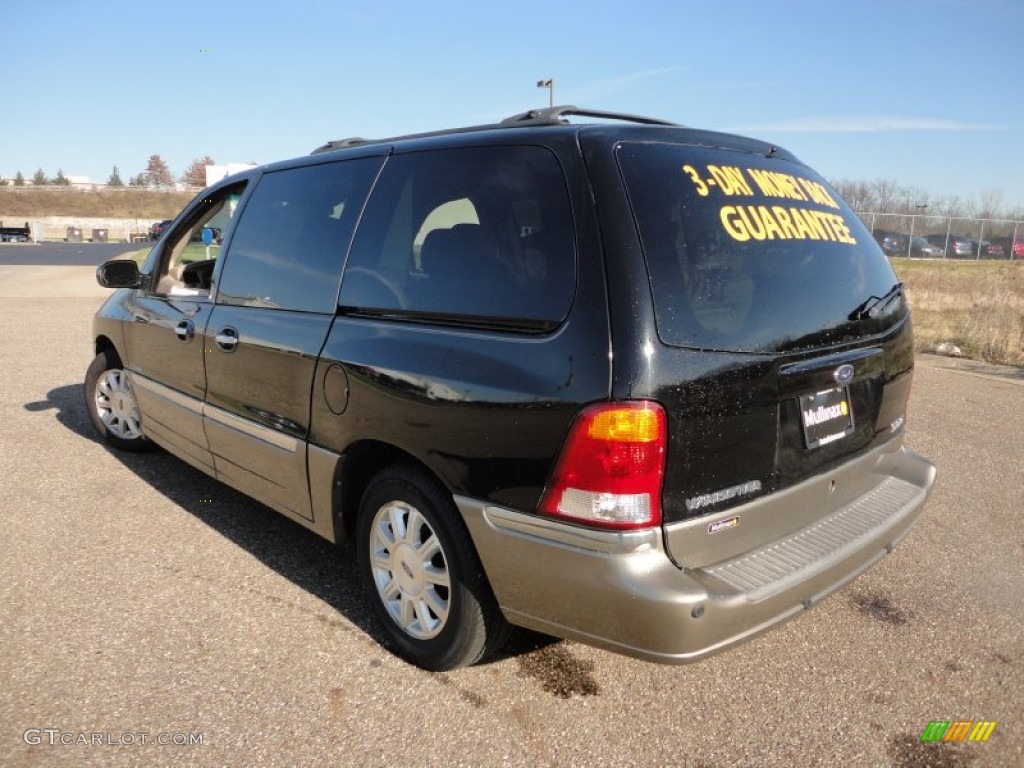 2002 Windstar Limited - Black / Medium Parchment Beige photo #10
