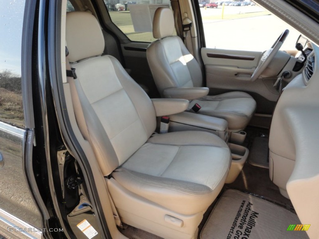 2002 Windstar Limited - Black / Medium Parchment Beige photo #17