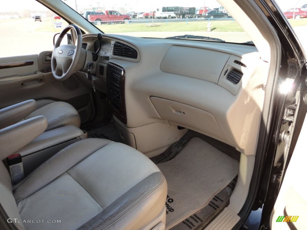 2002 Windstar Limited - Black / Medium Parchment Beige photo #18