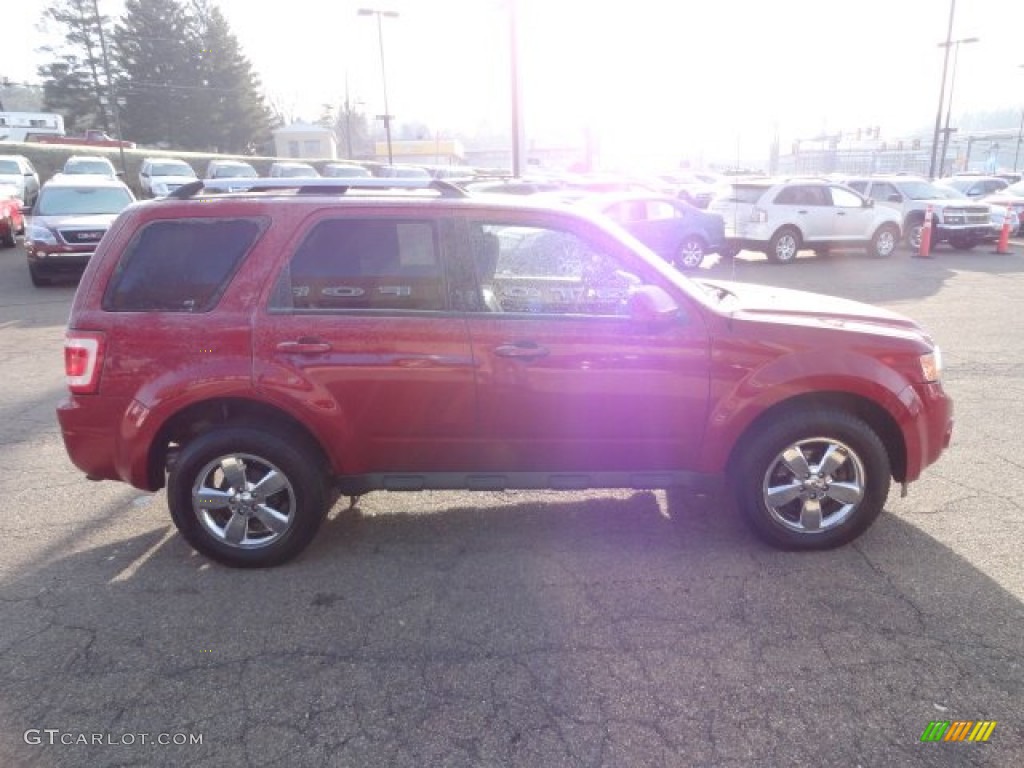 2009 Escape Limited V6 4WD - Sangria Red Metallic / Charcoal photo #5