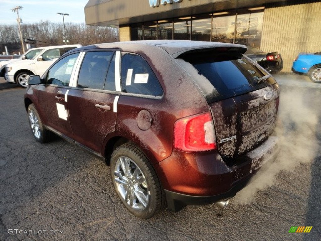 2012 Edge SEL AWD - Cinnamon Metallic / Medium Light Stone photo #2