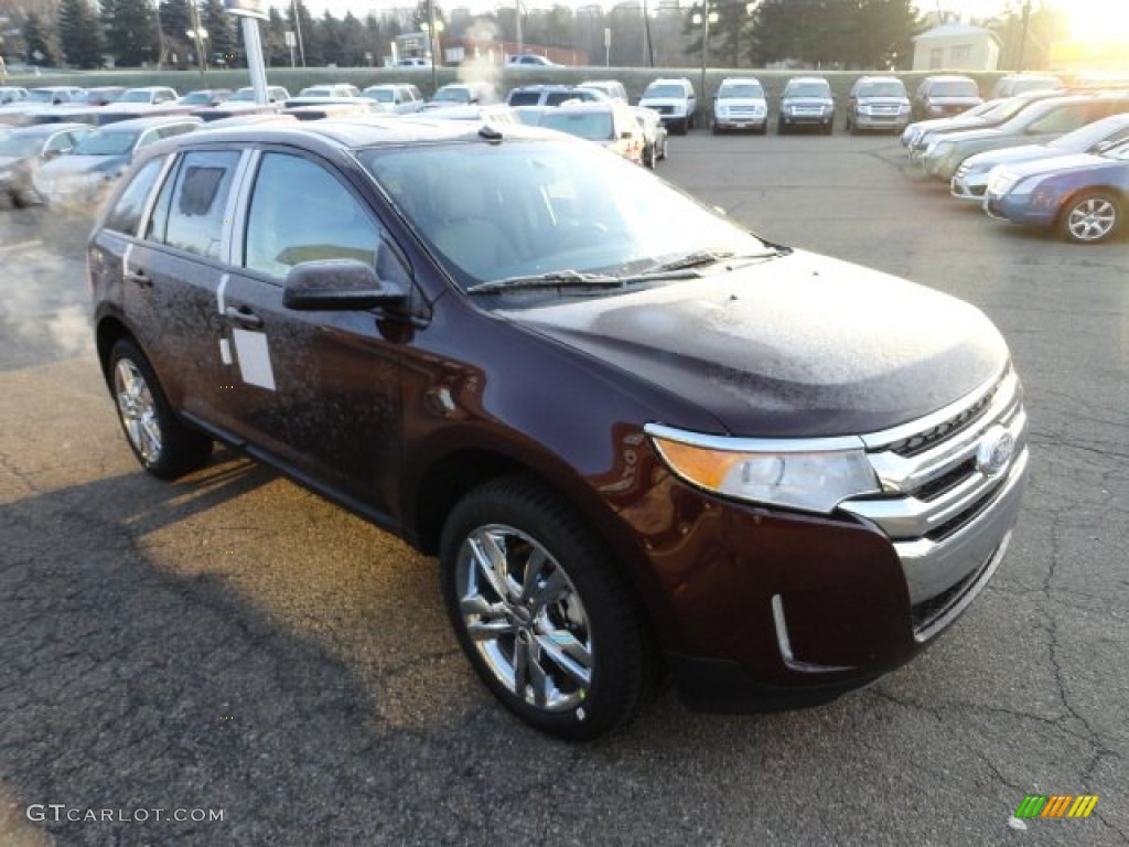 2012 Edge SEL AWD - Cinnamon Metallic / Medium Light Stone photo #6