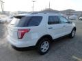2012 White Suede Ford Explorer FWD  photo #4