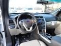 2012 White Suede Ford Explorer FWD  photo #13