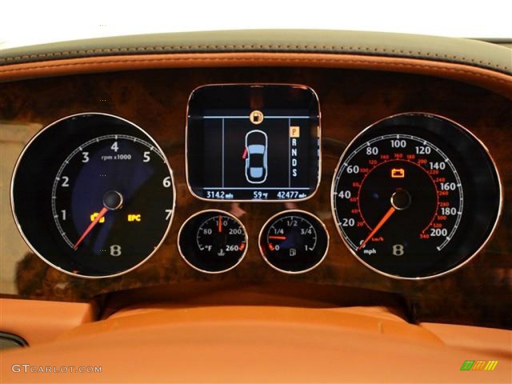 2009 Bentley Continental Flying Spur Standard Continental Flying Spur Model Gauges Photos