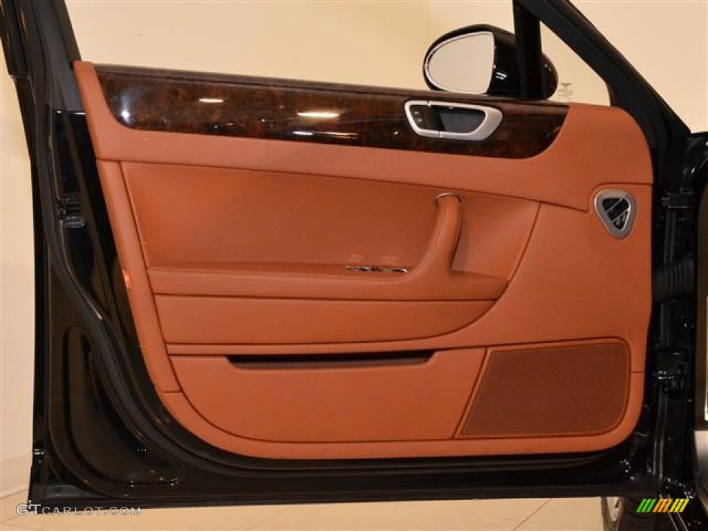 2009 Bentley Continental Flying Spur Standard Continental Flying Spur Model Saddle Door Panel Photo #57867299