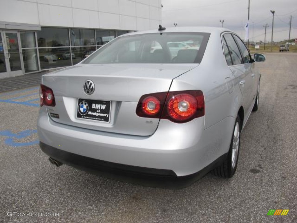 2008 Jetta SE Sedan - Reflex Silver Metallic / Anthracite Black photo #4