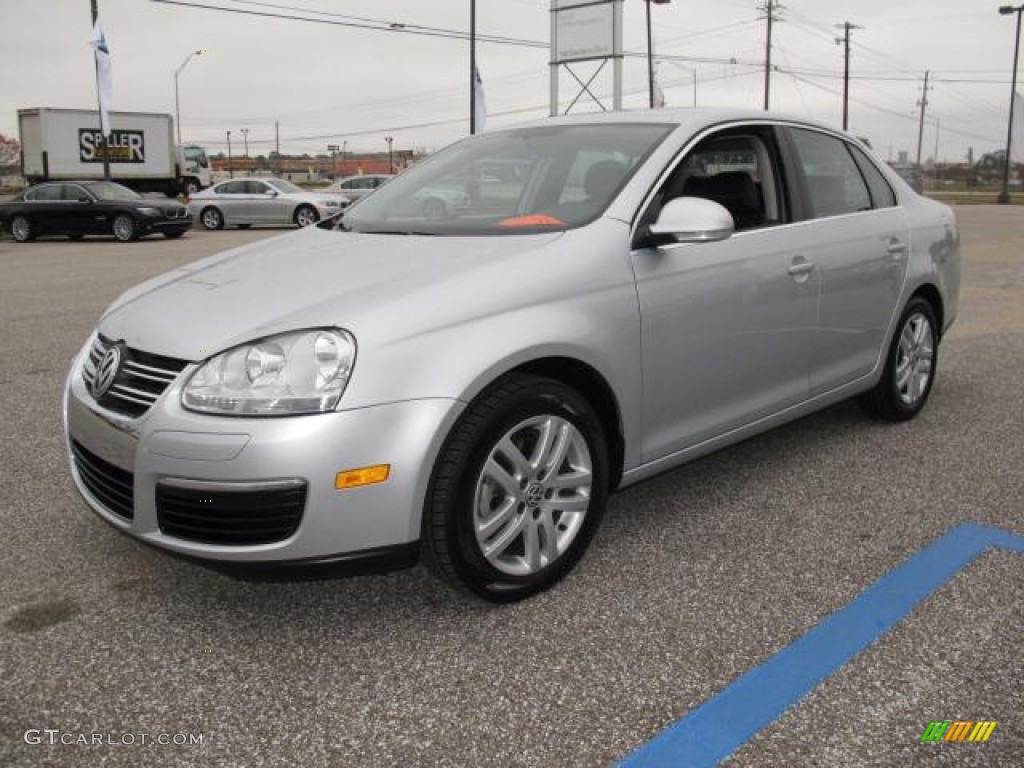 2008 Jetta SE Sedan - Reflex Silver Metallic / Anthracite Black photo #8