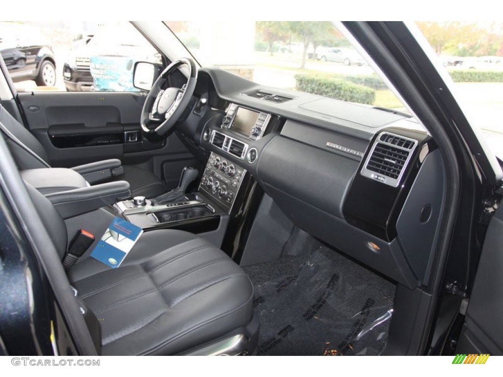 Jet Interior 2012 Land Rover Range Rover Supercharged Photo #57869360