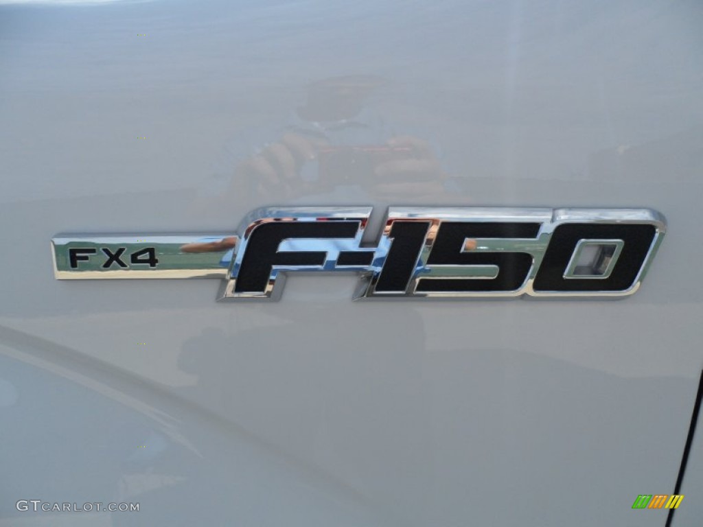 2010 F150 FX4 SuperCab 4x4 - Oxford White / Black photo #22