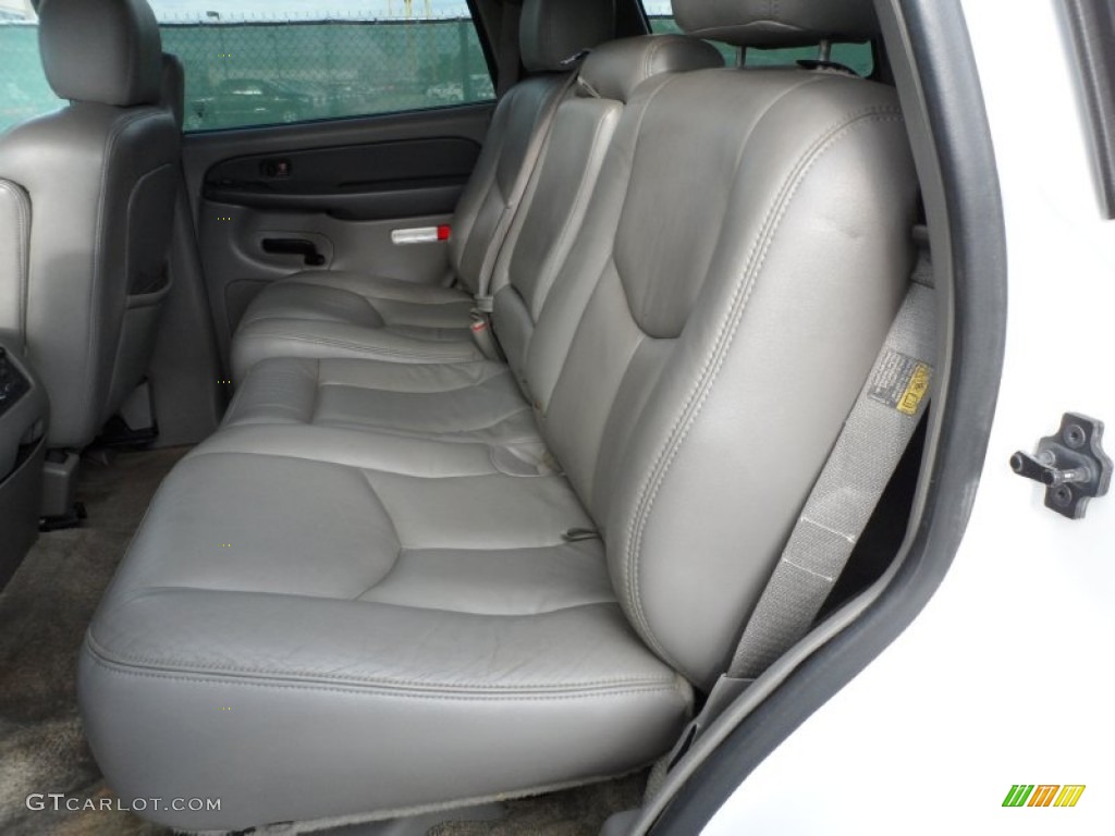 2003 Yukon SLT - Summit White / Pewter/Dark Pewter photo #27