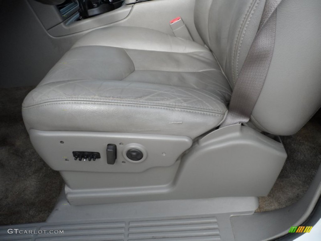 2003 Yukon SLT - Summit White / Pewter/Dark Pewter photo #31