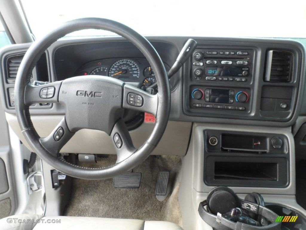 2003 Yukon SLT - Summit White / Pewter/Dark Pewter photo #33