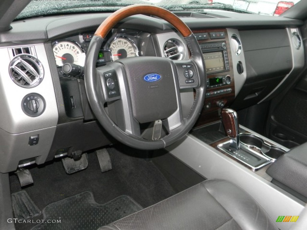 2008 Ford Expedition EL Limited 4x4 Charcoal Black Dashboard Photo #57877782
