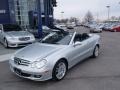 2009 Iridium Silver Metallic Mercedes-Benz CLK 350 Cabriolet  photo #1