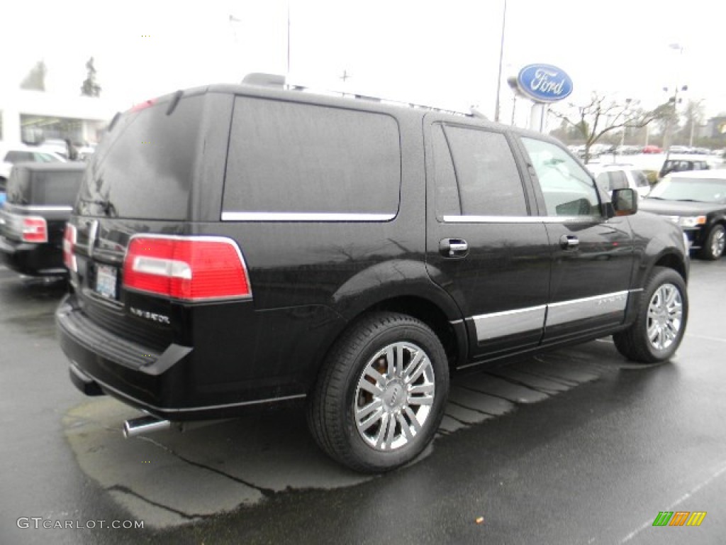 2007 Navigator Ultimate 4x4 - Black / Camel photo #5