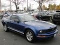 2006 Vista Blue Metallic Ford Mustang V6 Deluxe Coupe  photo #2