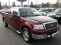 2005 Dark Toreador Red Metallic Ford F150 XLT SuperCab  photo #2