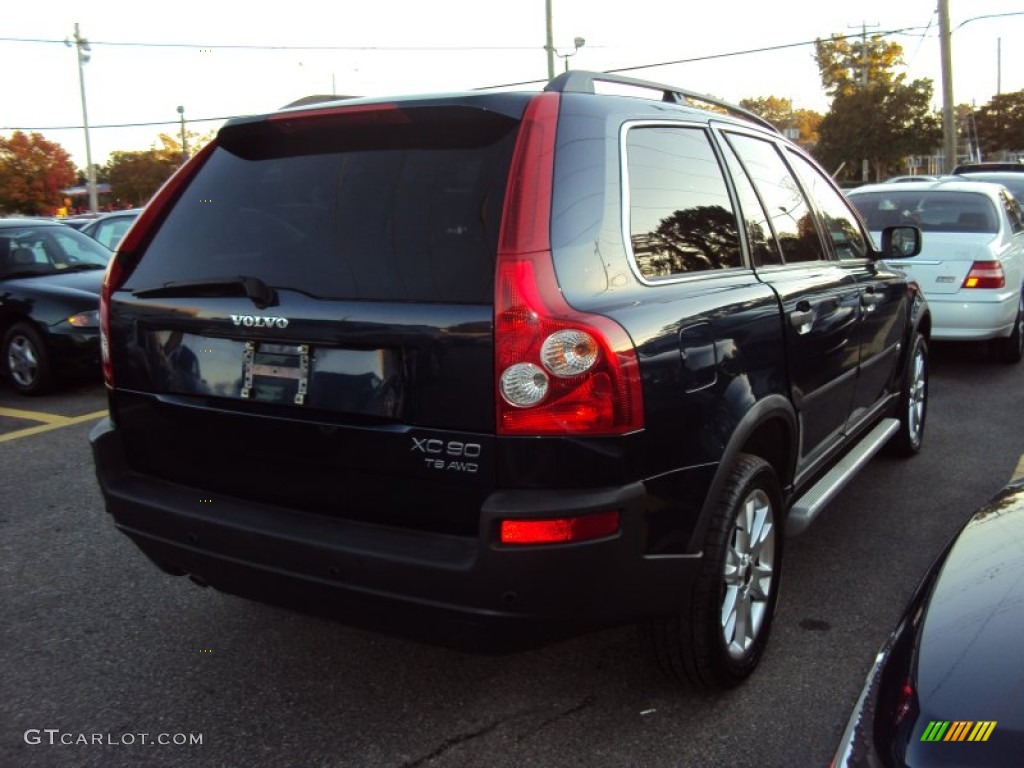 2004 XC90 T6 AWD - Nautic Blue Metallic / Taupe/Light Taupe photo #5