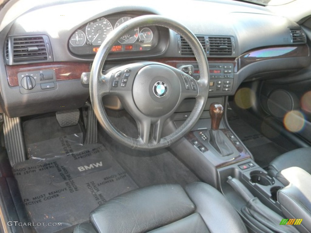 2004 3 Series 330i Coupe - Mystic Blue Metallic / Black photo #7