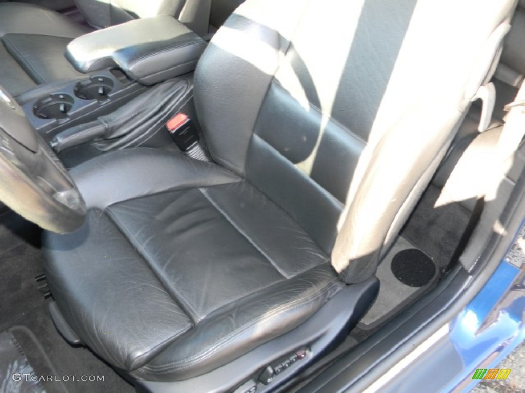 2004 3 Series 330i Coupe - Mystic Blue Metallic / Black photo #8