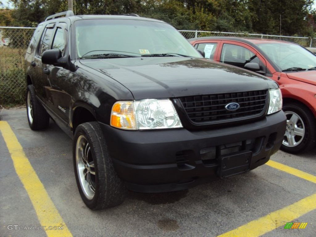 Black Ford Explorer