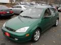 2002 Grabber Green Metallic Ford Focus ZX5 Hatchback #57873729