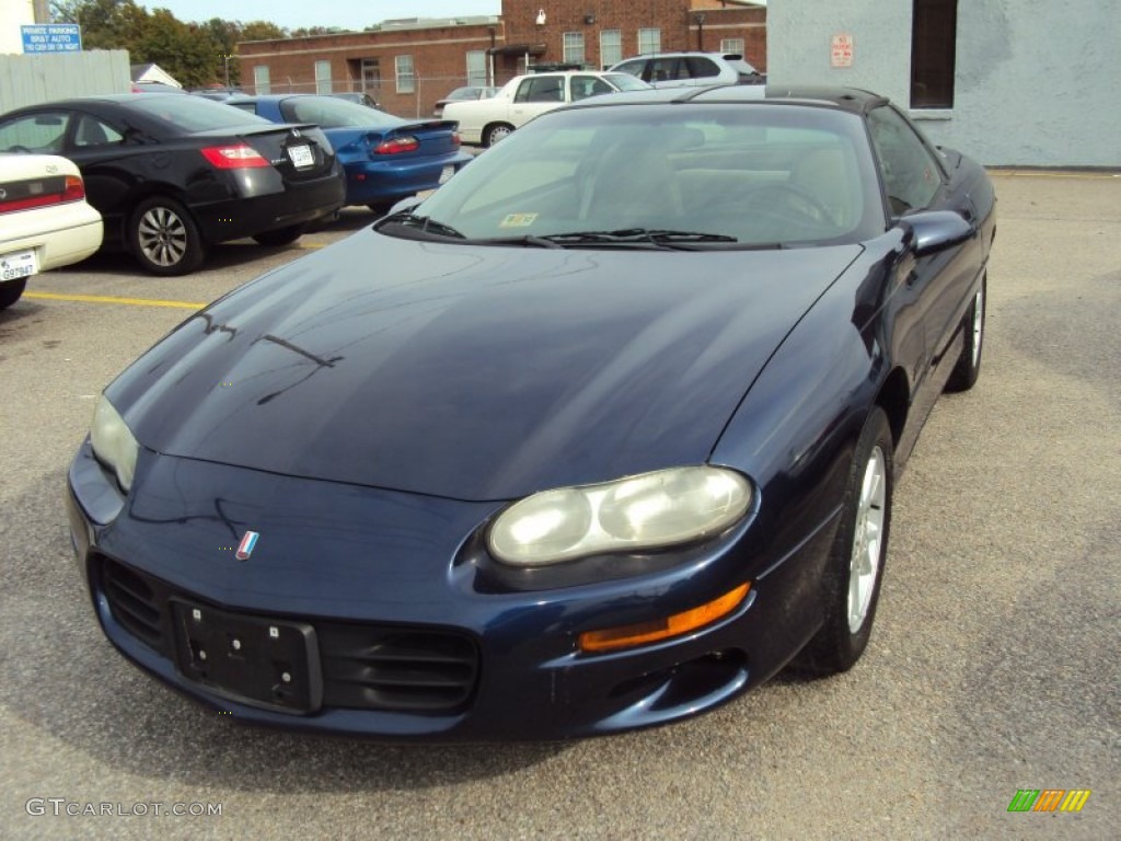 2000 Camaro Z28 Coupe - Navy Blue Metallic / Neutral photo #2