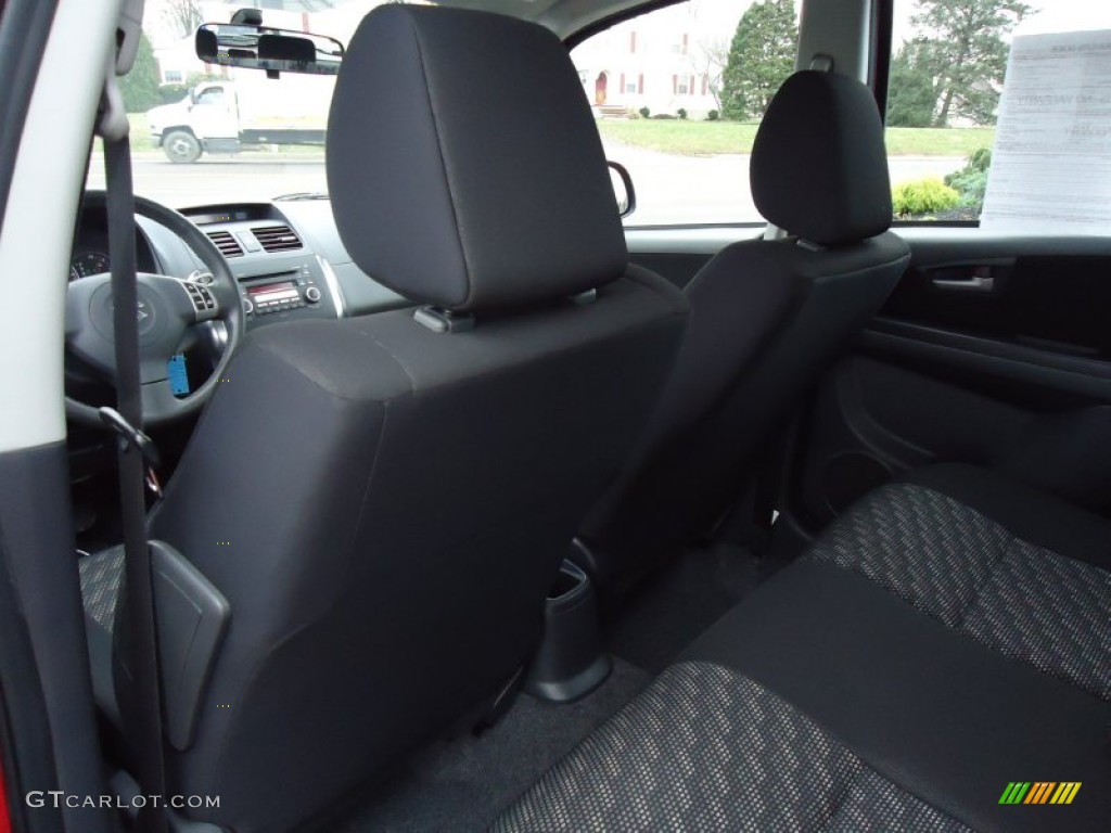 2007 SX4 Convenience AWD - Bright Red / Black photo #26