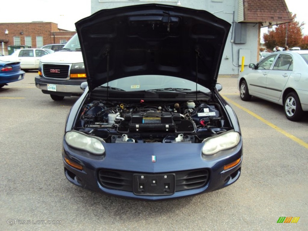 2000 Camaro Z28 Coupe - Navy Blue Metallic / Neutral photo #24