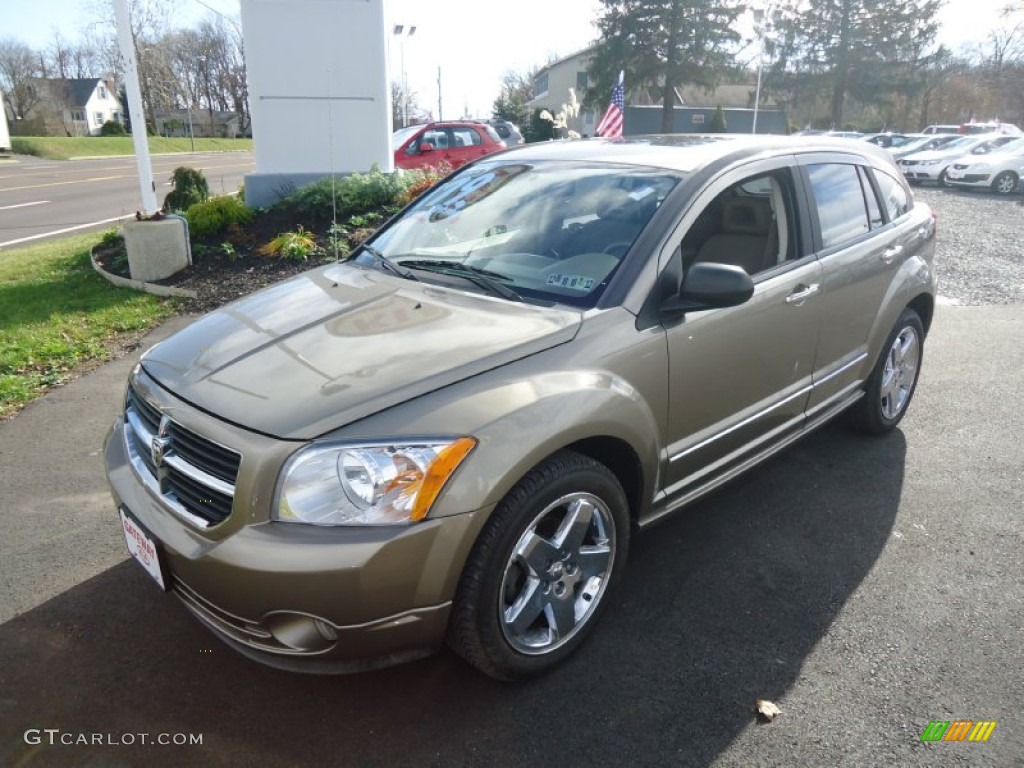 2007 Caliber R/T AWD - Light Khaki Metallic / Pastel Pebble Beige photo #2