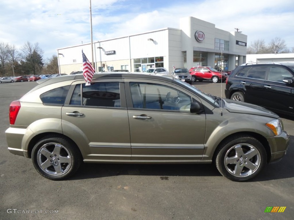2007 Caliber R/T AWD - Light Khaki Metallic / Pastel Pebble Beige photo #7