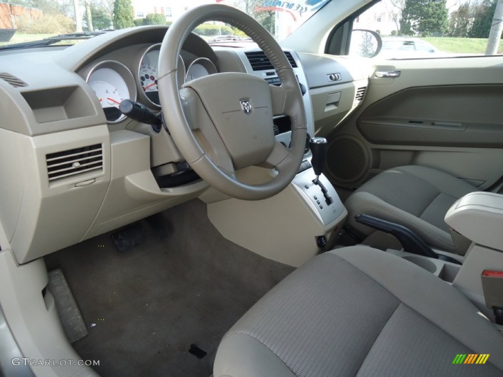 2007 Caliber R/T AWD - Light Khaki Metallic / Pastel Pebble Beige photo #12
