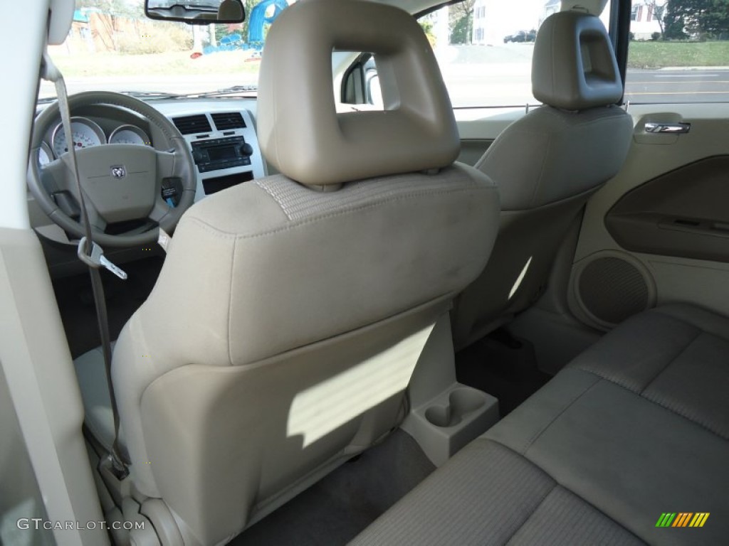 2007 Caliber R/T AWD - Light Khaki Metallic / Pastel Pebble Beige photo #27
