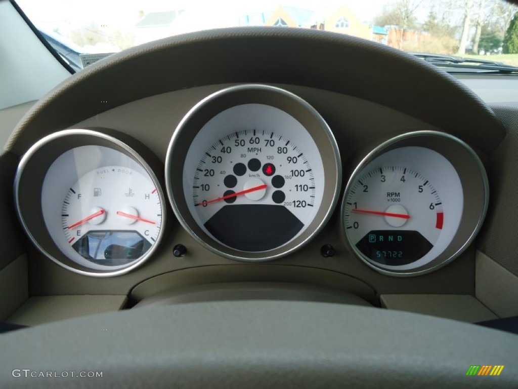 2007 Caliber R/T AWD - Light Khaki Metallic / Pastel Pebble Beige photo #34