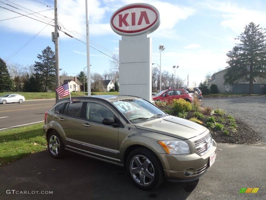 2007 Caliber R/T AWD - Light Khaki Metallic / Pastel Pebble Beige photo #37