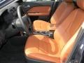  2012 Fusion SEL V6 Ginger Interior